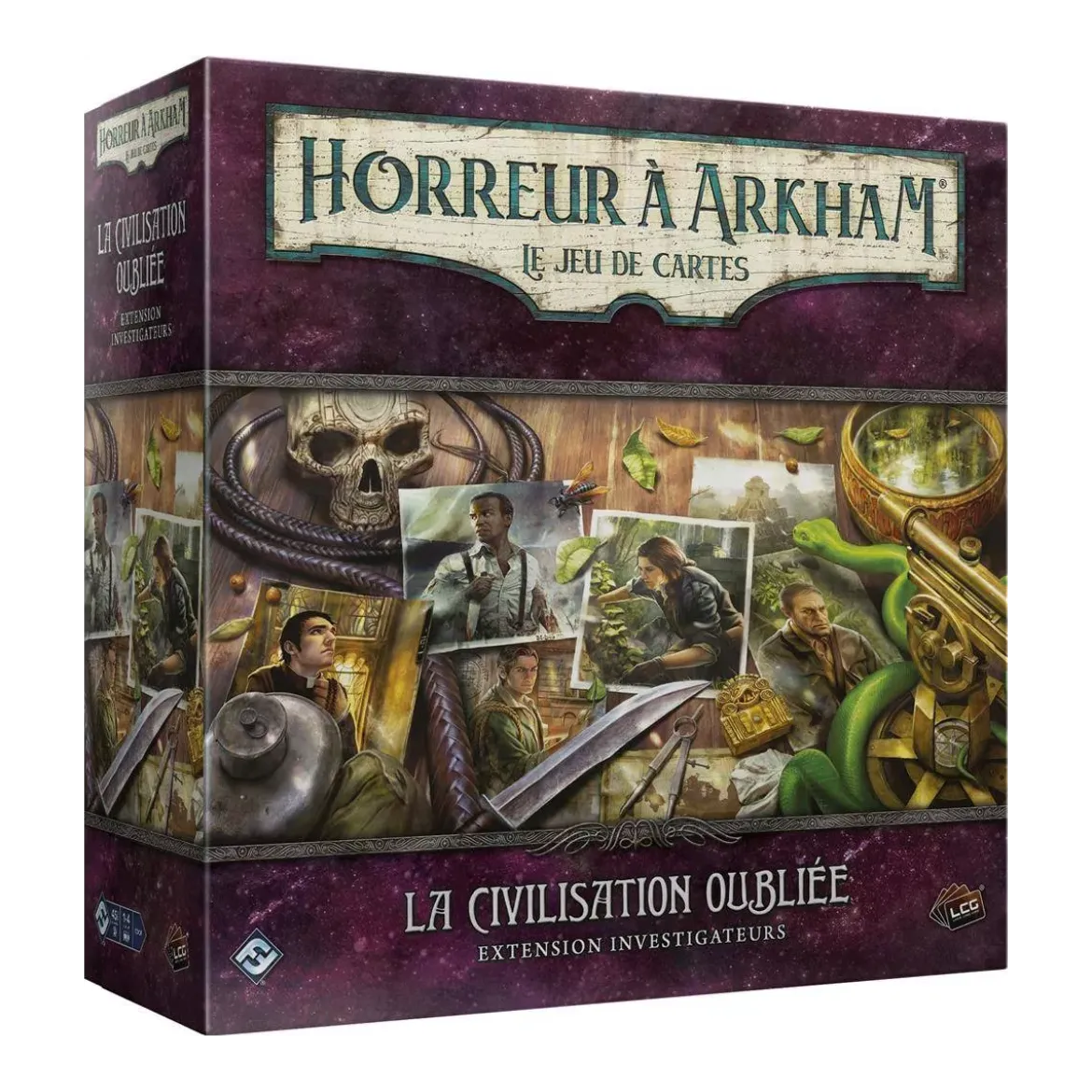 Horreur à Arkham JCE : La Civilisation Oubliée - Extension Investigateurs