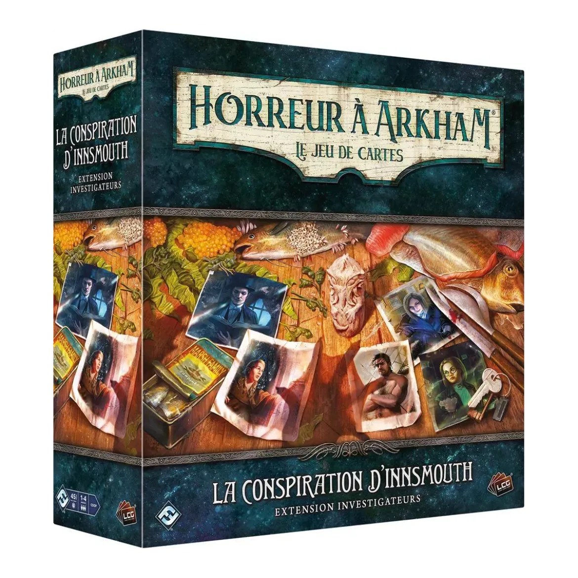 Horreur à Arkham JCE : La Conspiration d’Innsmouth - Extension Investigateurs
