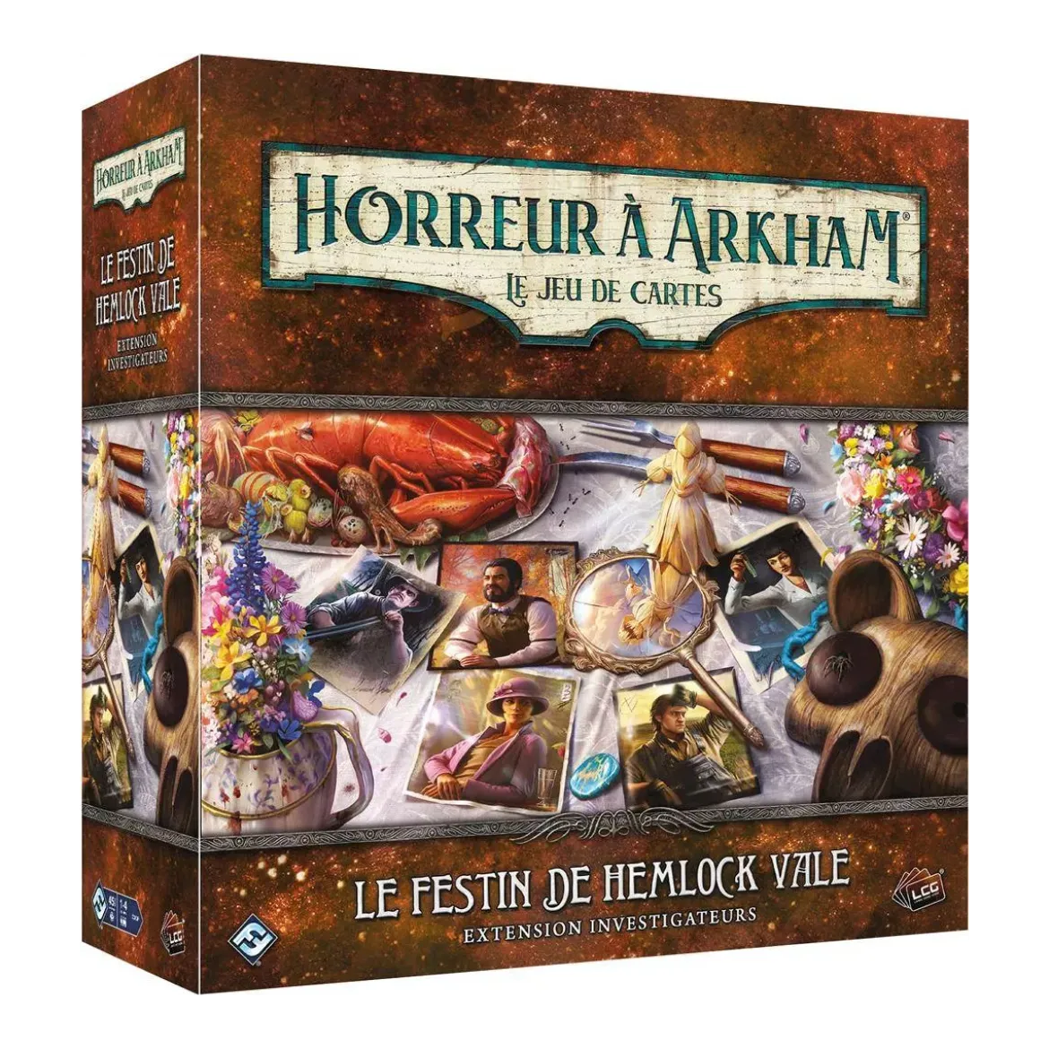 Horreur à Arkham JCE : Le Festin De Hemlock Vale - Extension Investigateurs