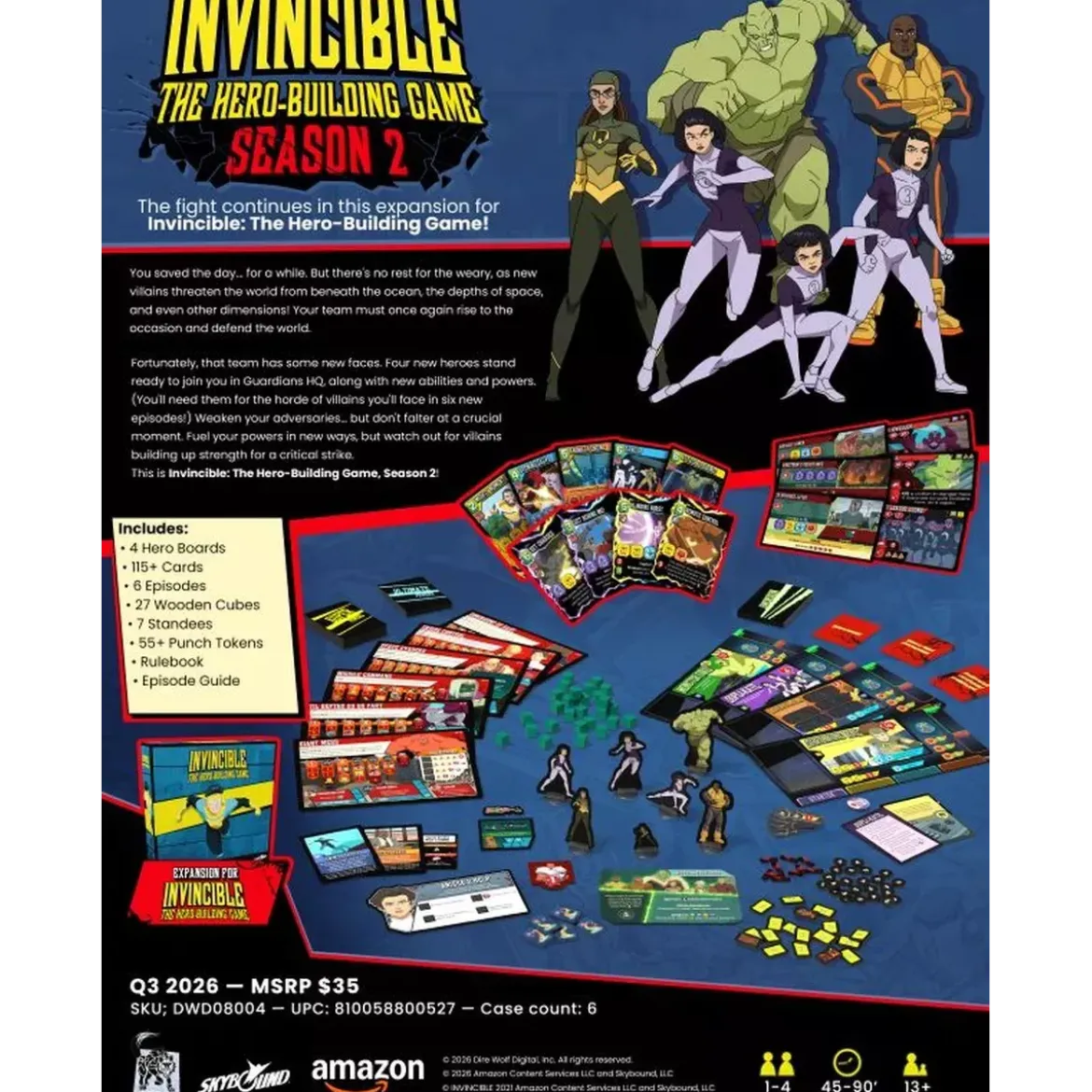 Invincible The Hero Building Game : Season 2 - Extension - Version Anglaise