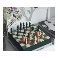Jeu d'Échecs Classique Vert - Printworks Play