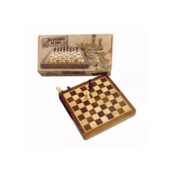Jeu d'Échecs Pliable et Magnétique - 30 cm