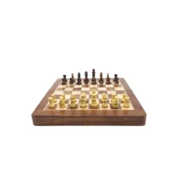 Jeu d'Échecs Pliable et Magnétique - 30 cm