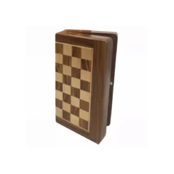 Jeu d'Échecs Pliable et Magnétique - 18 cm
