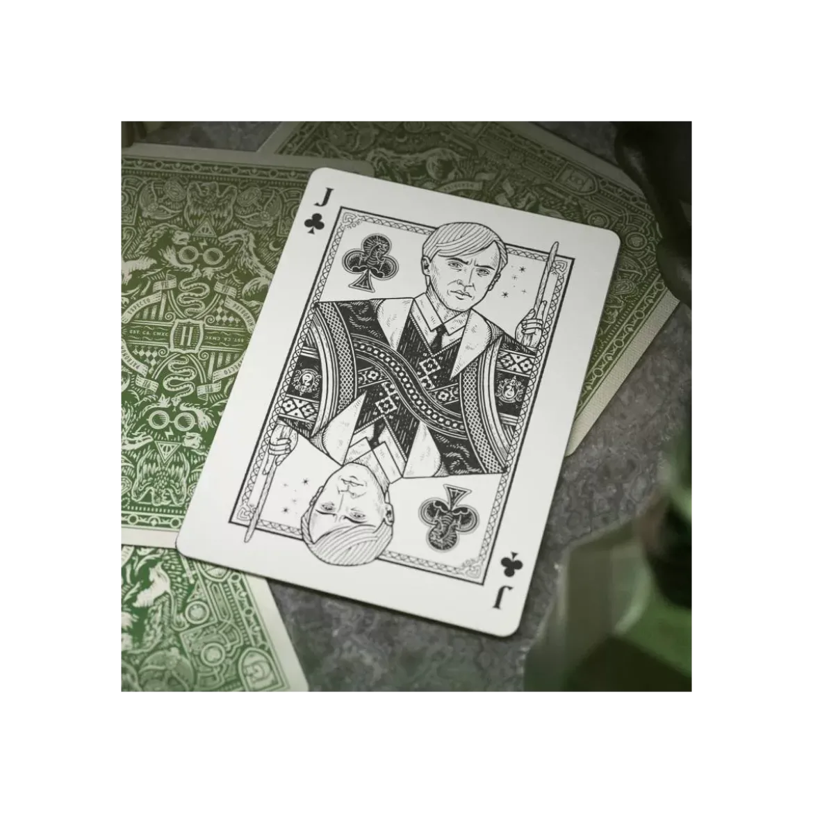 Jeu de 54 cartes Bicycle Theory 11 - Harry Potter : Serpentard