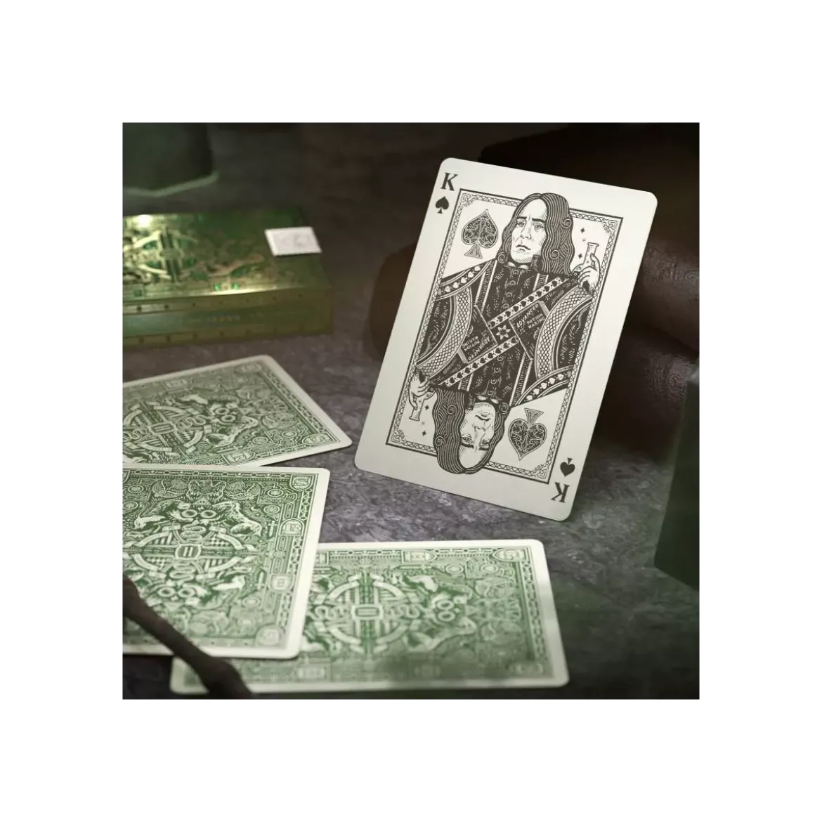 Jeu de 54 cartes Bicycle Theory 11 - Harry Potter : Serpentard