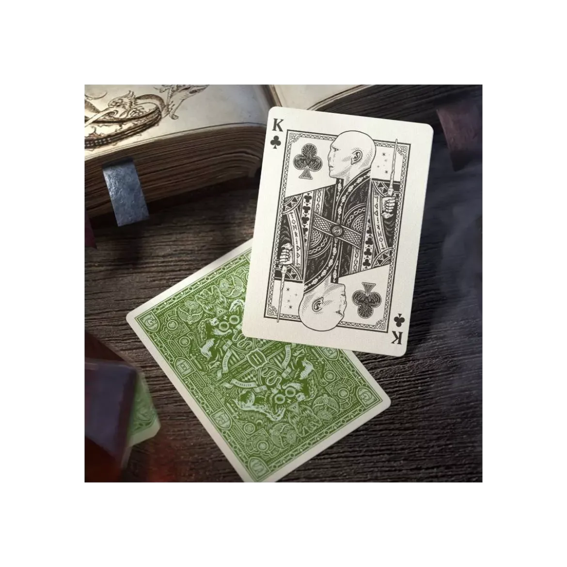 Jeu de 54 cartes Bicycle Theory 11 - Harry Potter : Serpentard