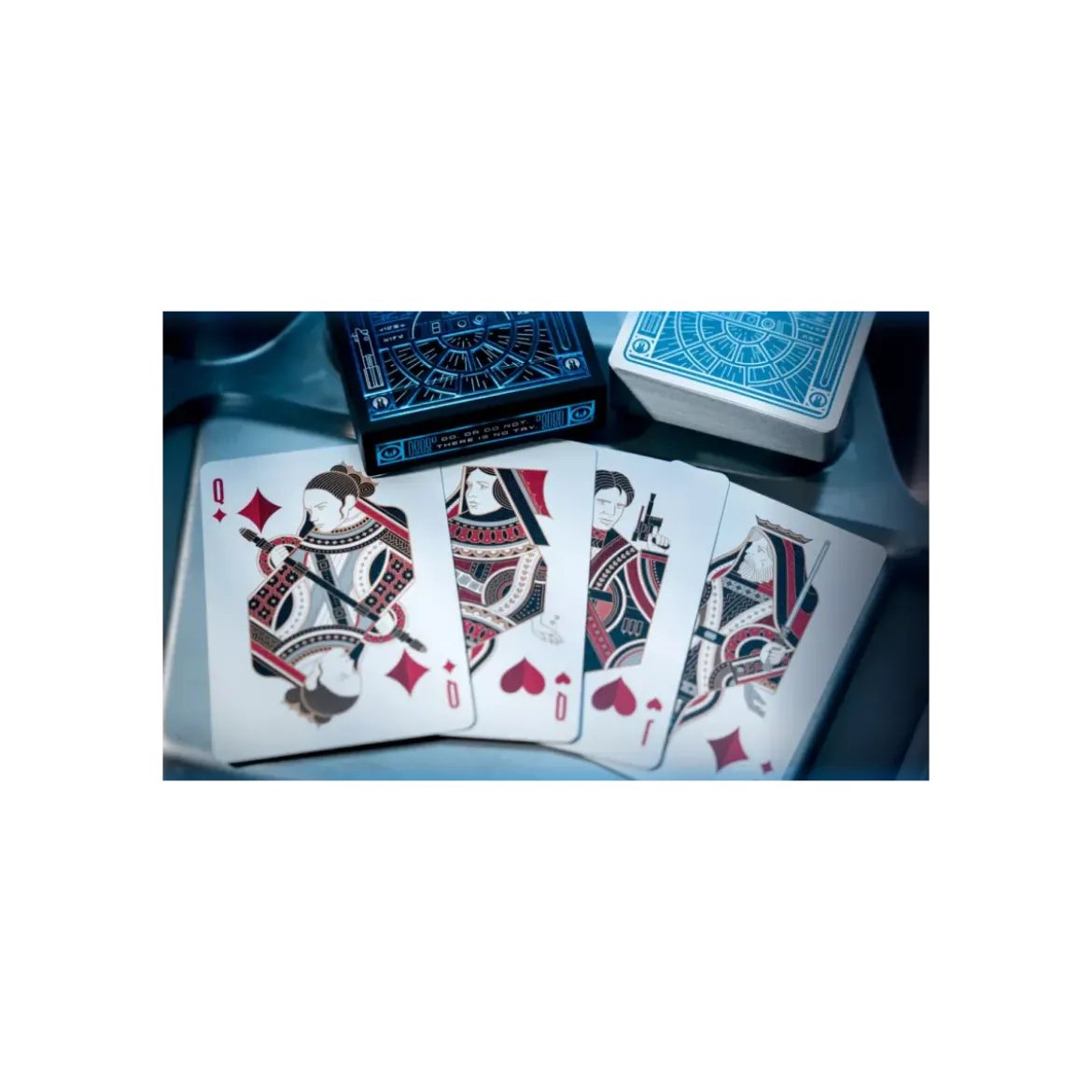 Jeu de 54 cartes Bicycle Theory 11 - Star Wars Light Side Blue