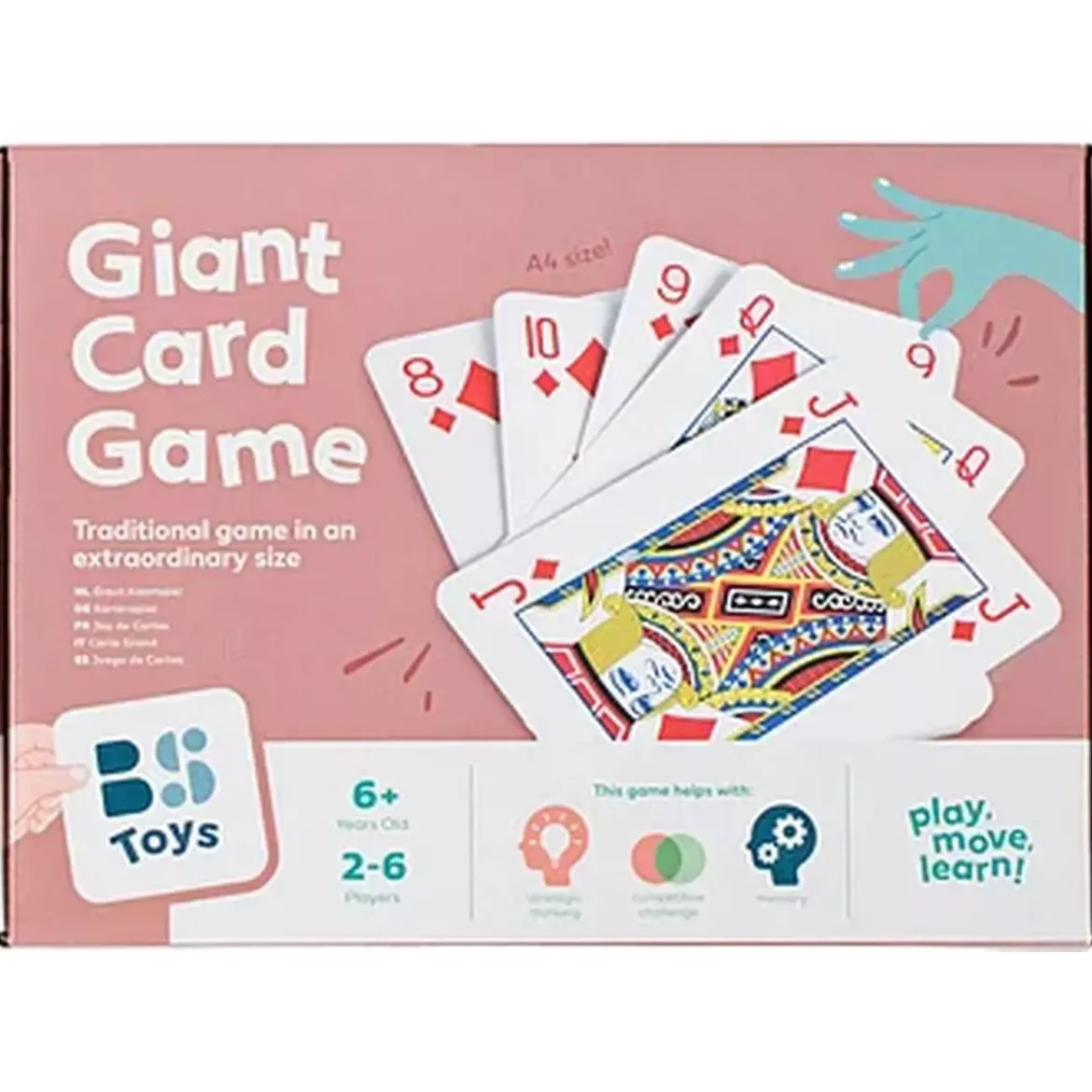Jeu de Cartes Géant - BS Toys
