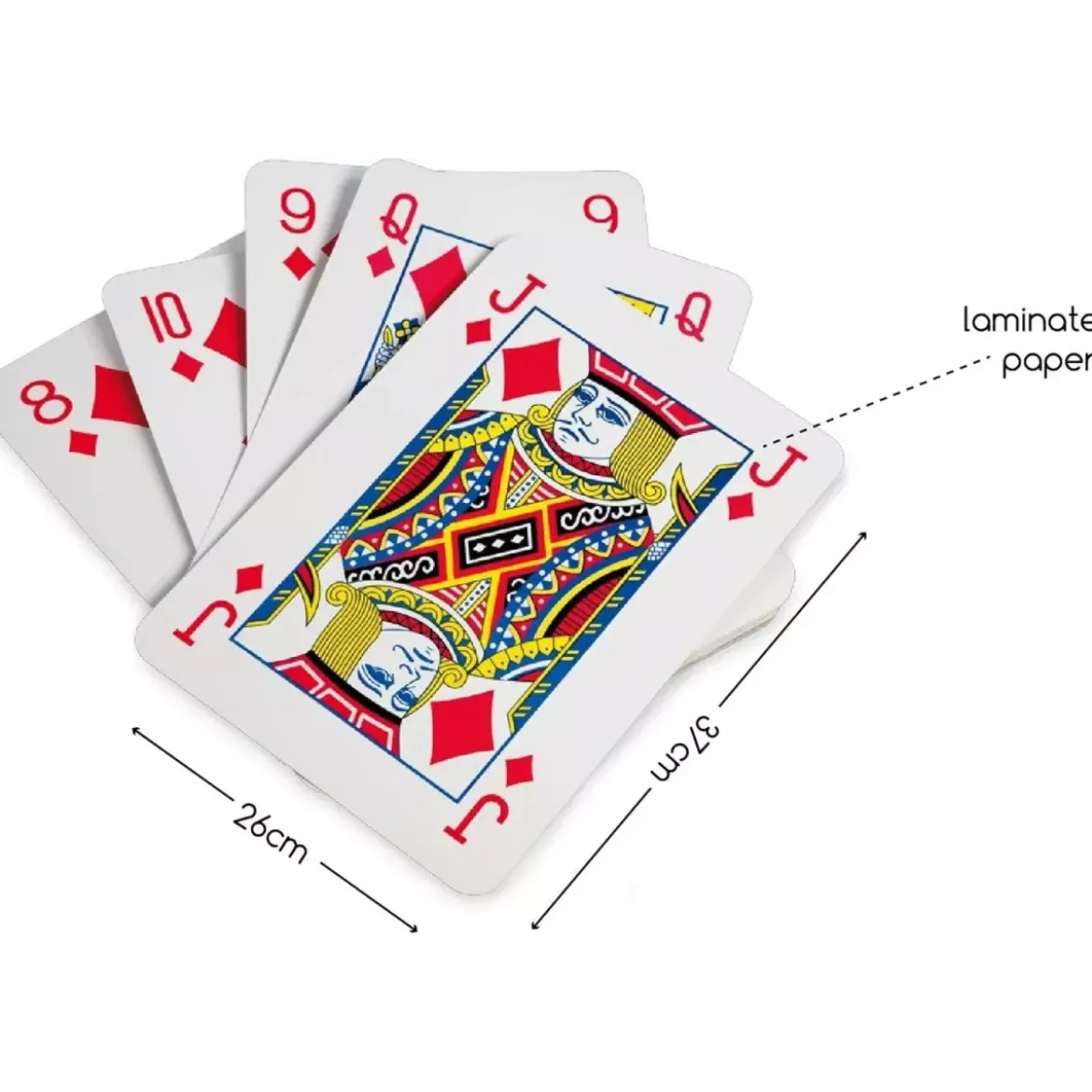 Jeu de Cartes Géant - BS Toys
