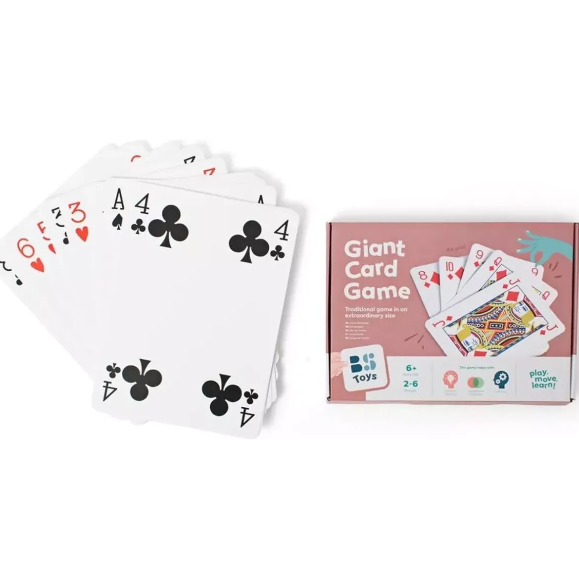 Jeu de Cartes Géant - BS Toys