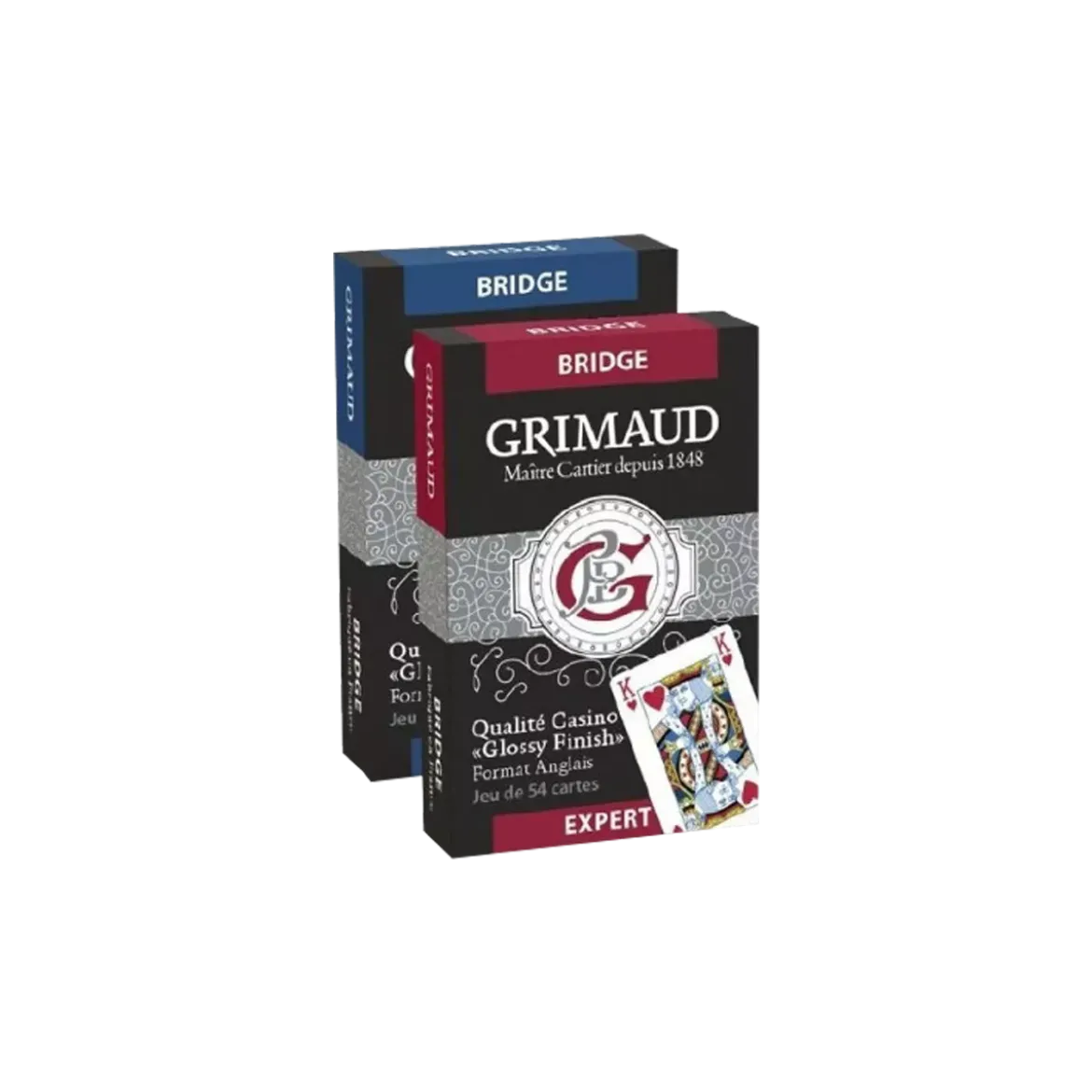 Jeu de 54 cartes Grimaud Expert - Bridge et Poker