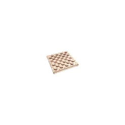 Jeu de Dames Pliable - Maquette 3D en Bois