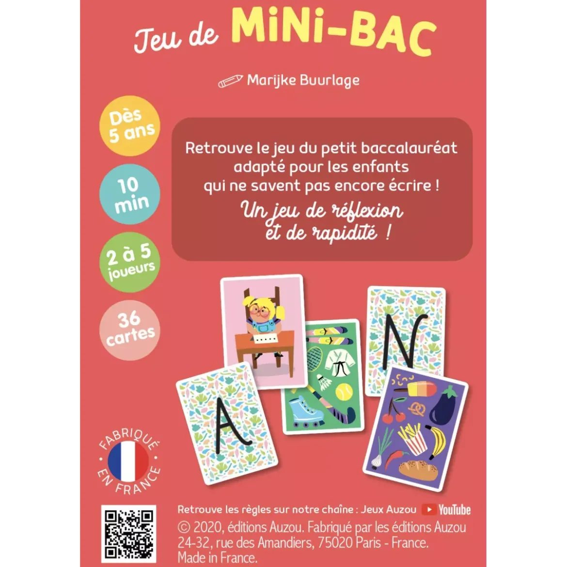 Jeu du Mini-bac