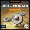 Jeu du moulin - Magnétique