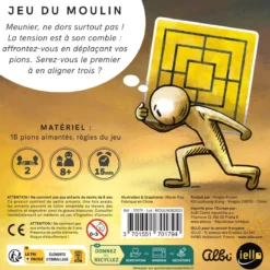 Jeu du moulin - Magnétique