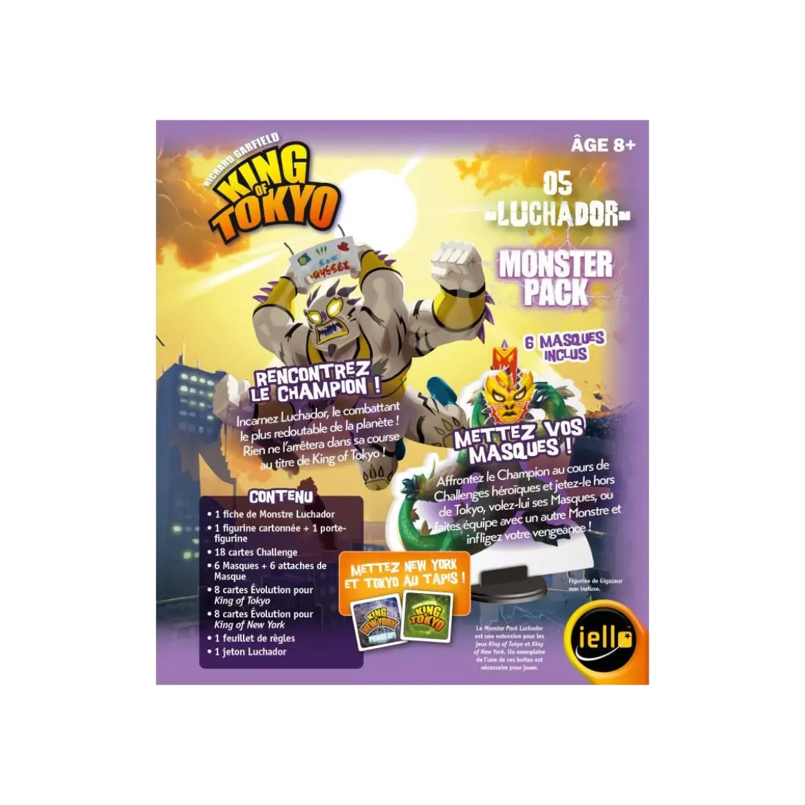 King of Tokyo - Monster Pack : Luchador - Extension