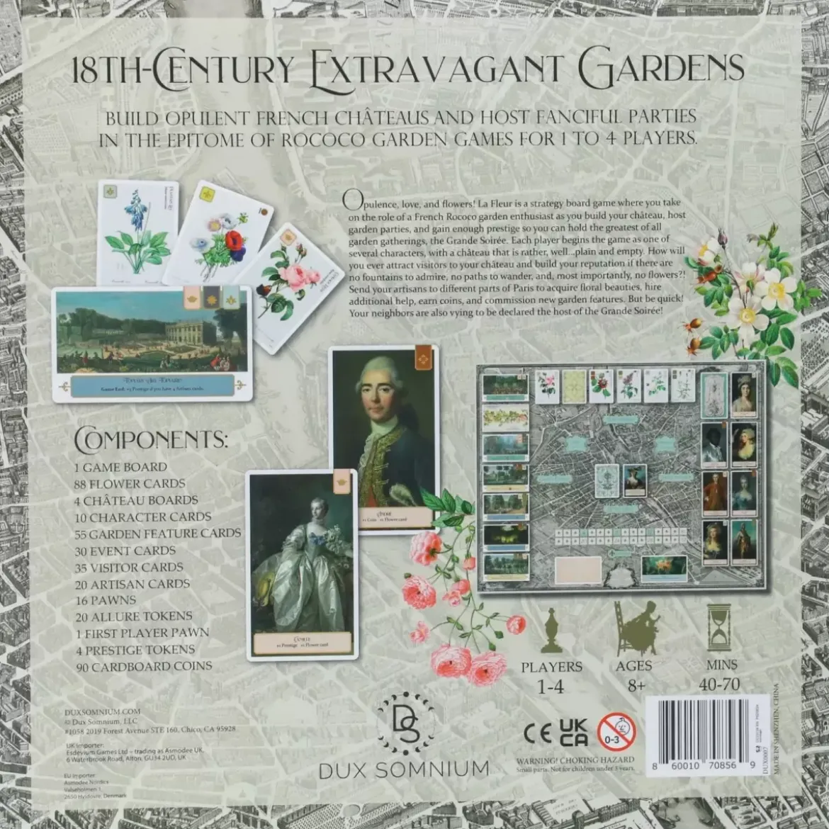 La Fleur - Rococo Gardens - Version Anglaise