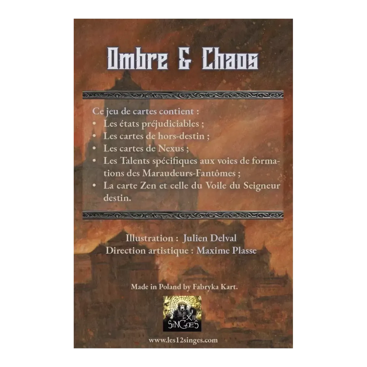 L'Ange du Chaos : Ombre et Chaos
