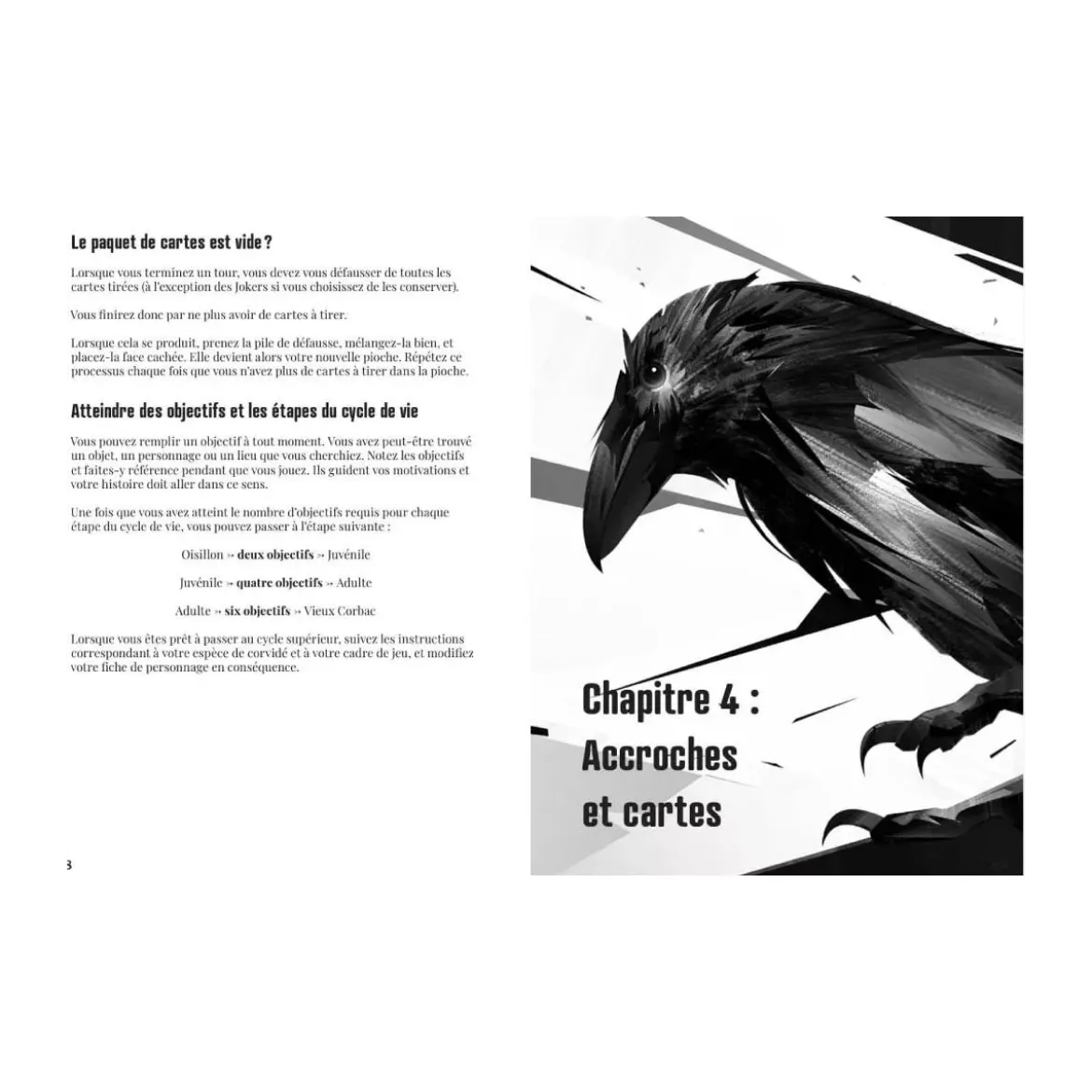 La Voie du Corbeau JDR - Le Jeu de Rôle Solo