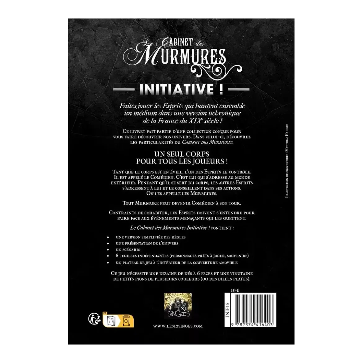 Le Cabinet des Murmures : Initiative !