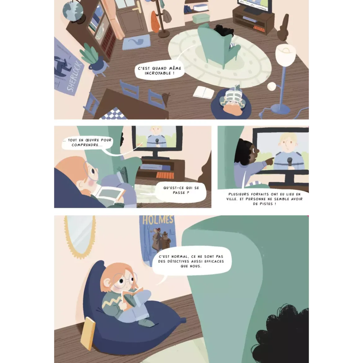 Le Club Sherlock Holmes - Mystère en ville : La BD dont tu es le petit héros