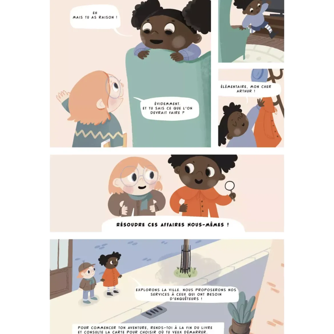 Le Club Sherlock Holmes - Mystère en ville : La BD dont tu es le petit héros