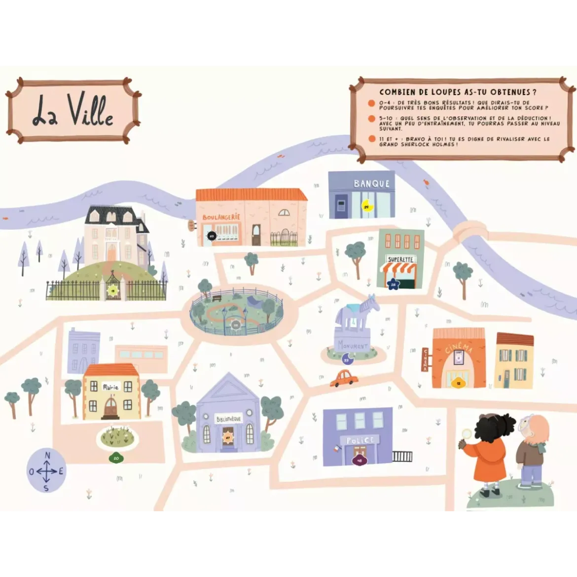 Le Club Sherlock Holmes - Mystère en ville : La BD dont tu es le petit héros