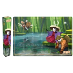 Leda - Tapis de jeu Pandas