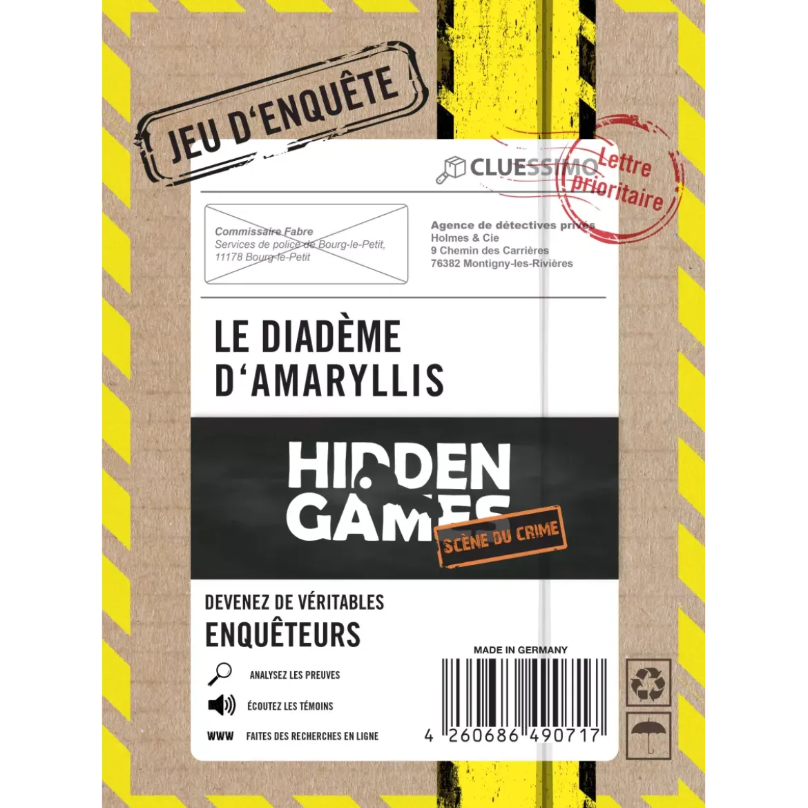 Le Diadème d'Amaryllis : affaire 2 - Hidden Games