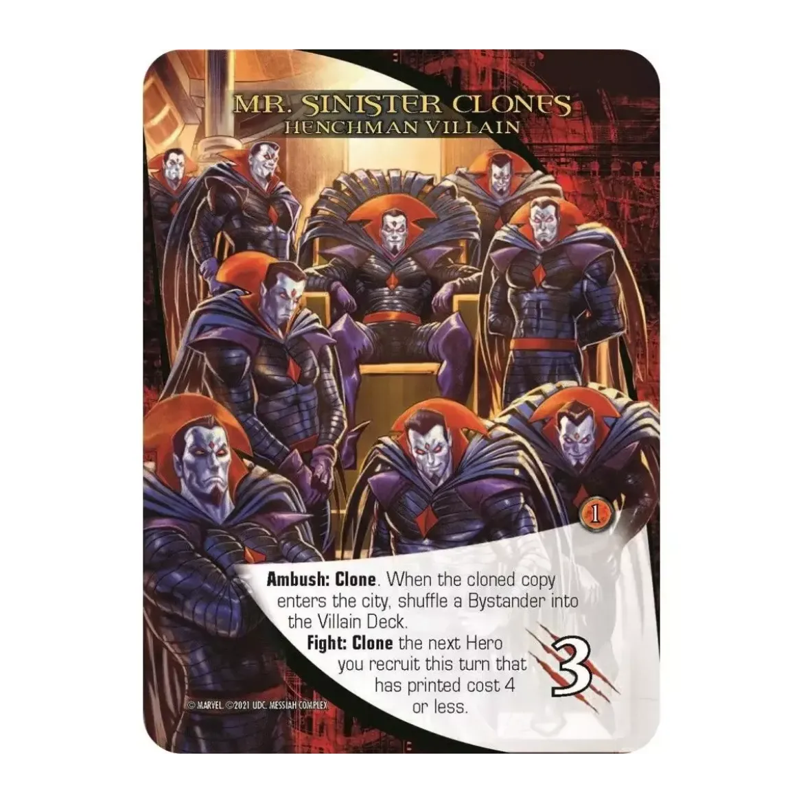 Legendary Marvel DBG : Messiah Complex - Extension - Version Anglaise