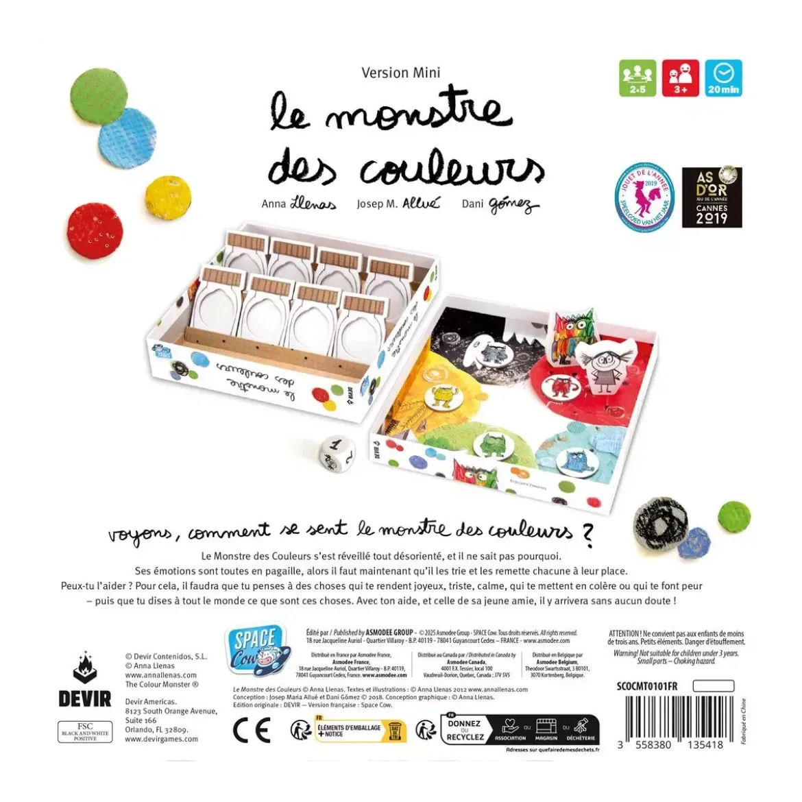Le Monstre des Couleurs - Version Mini