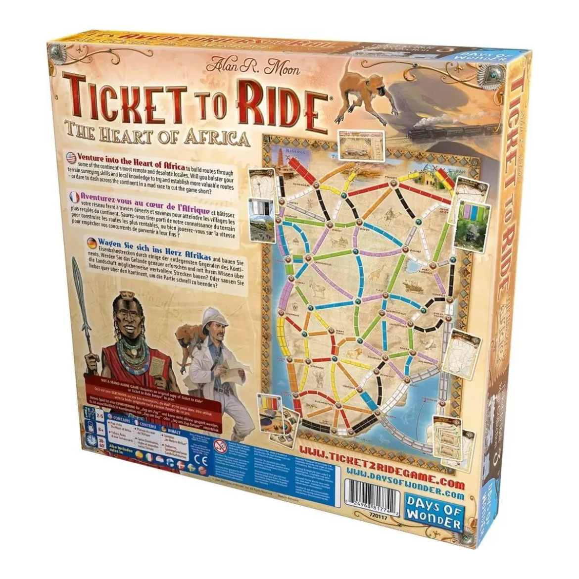 Les Aventuriers du Rail : Afrique - Extension