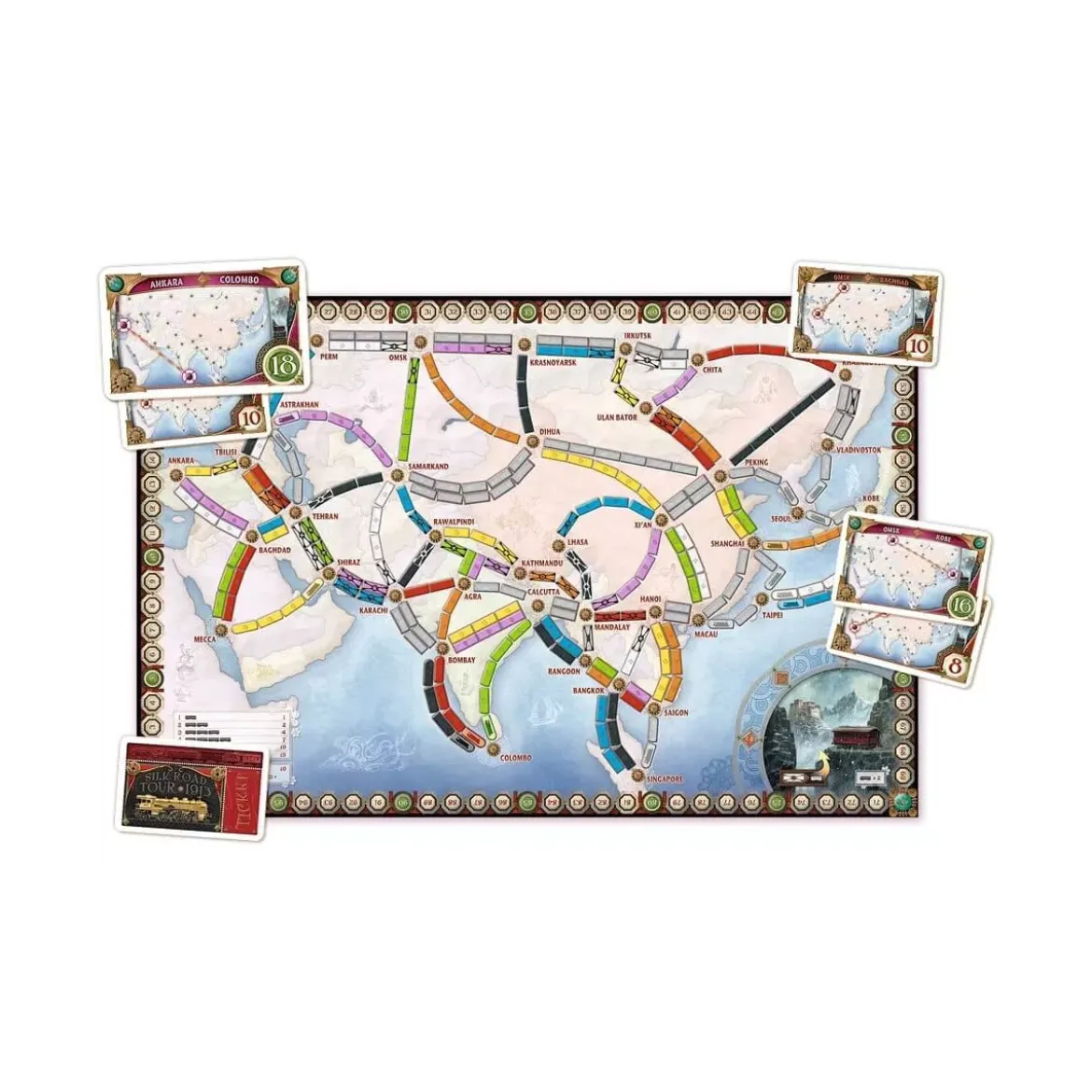 Les Aventuriers du Rail : Asie - Extension