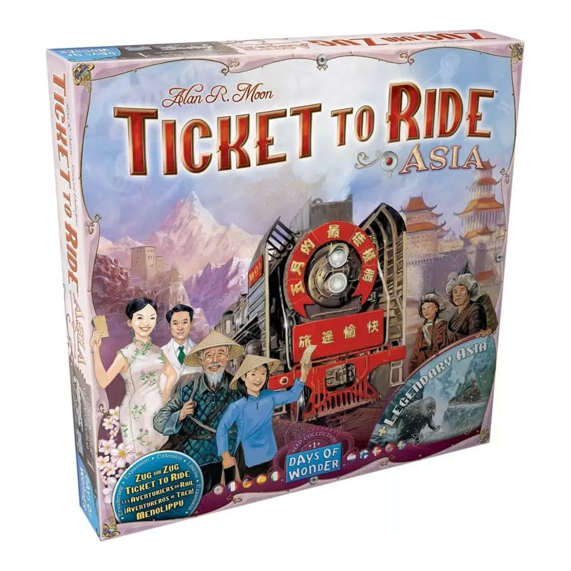 Les Aventuriers du Rail : Asie - Extension