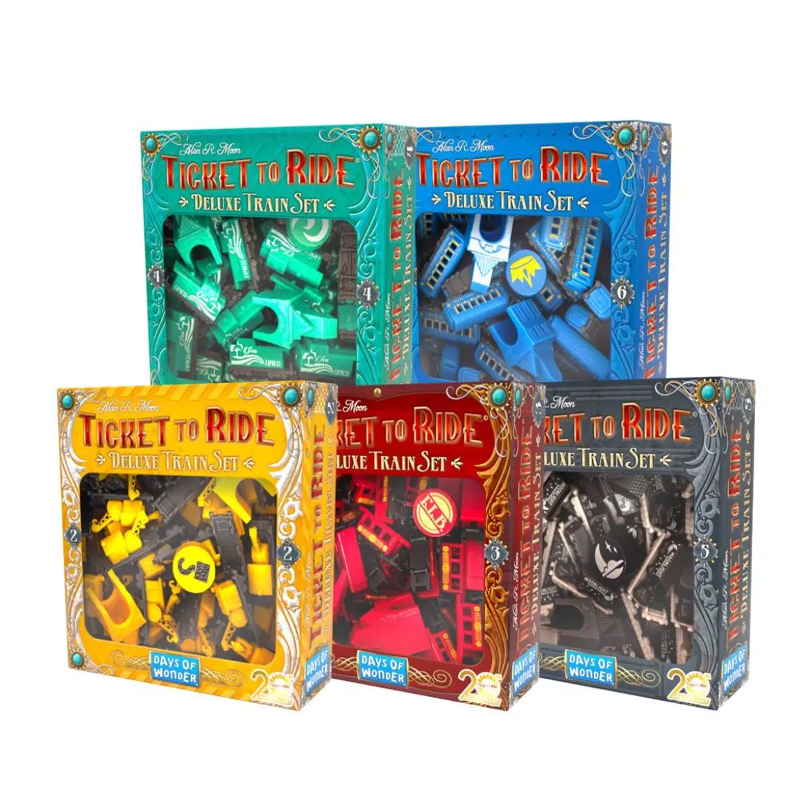 Les Aventuriers du Rail : Deluxe train set - Extension