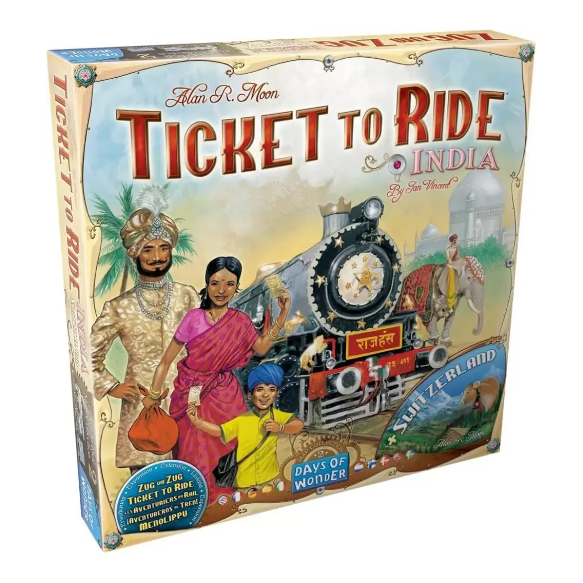 Les Aventuriers du Rail : Inde / Suisse - Extension