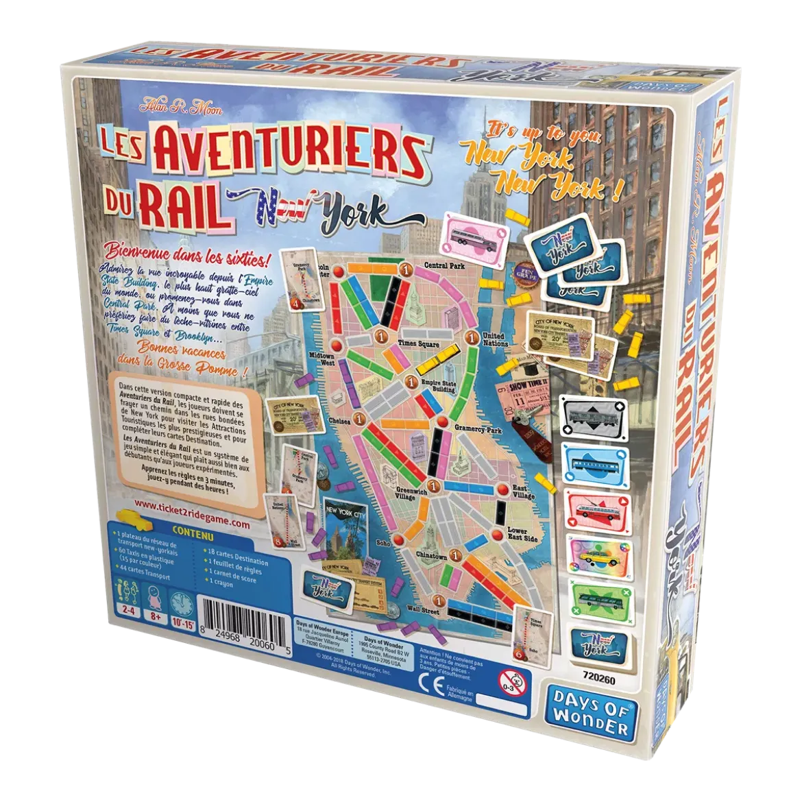Les aventuriers du Rail New York
