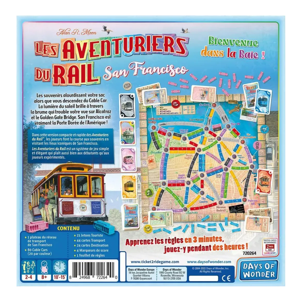 Les Aventuriers du Rail San Francisco