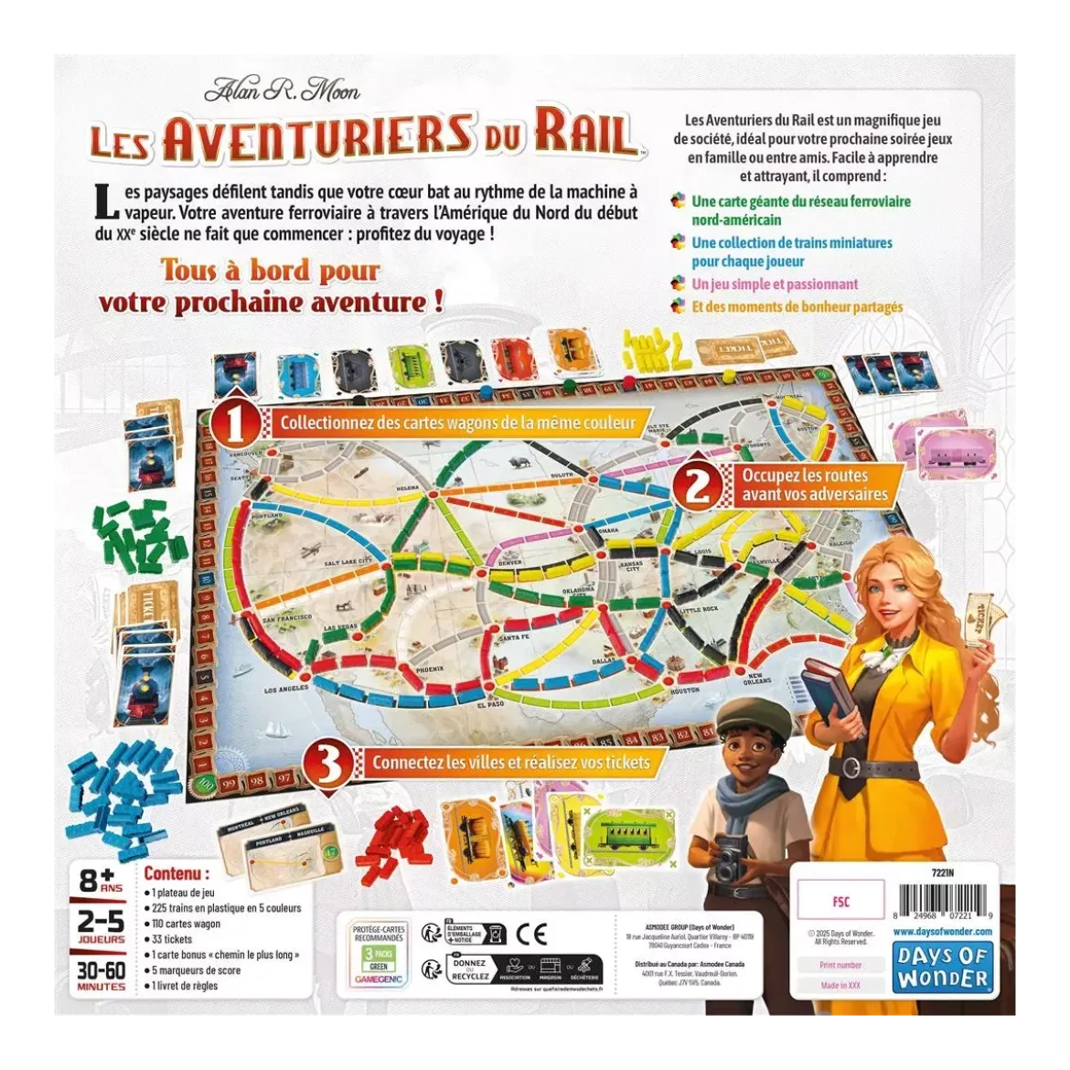Les Aventuriers du Rail US - Édition 2025