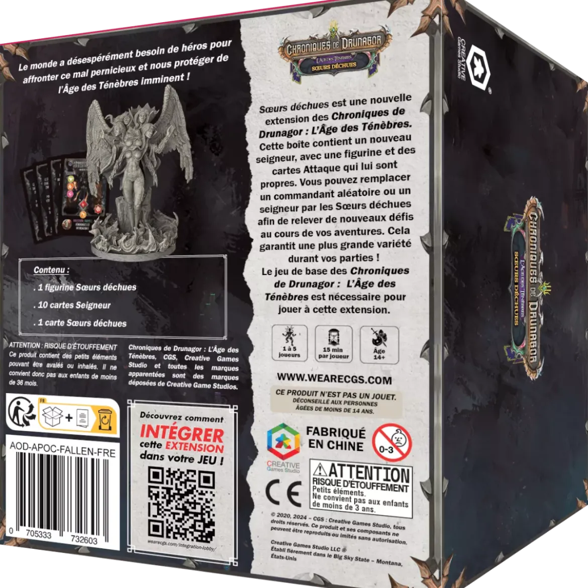 Les Chroniques de Drunagor : Apocalypse The Fallen Sisters - Extension