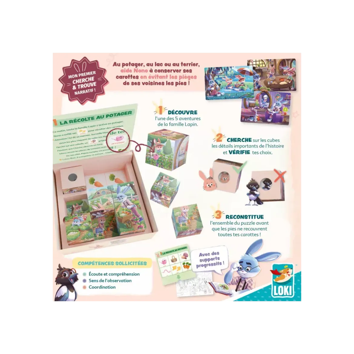 Les Cubes Puzzle de Nono