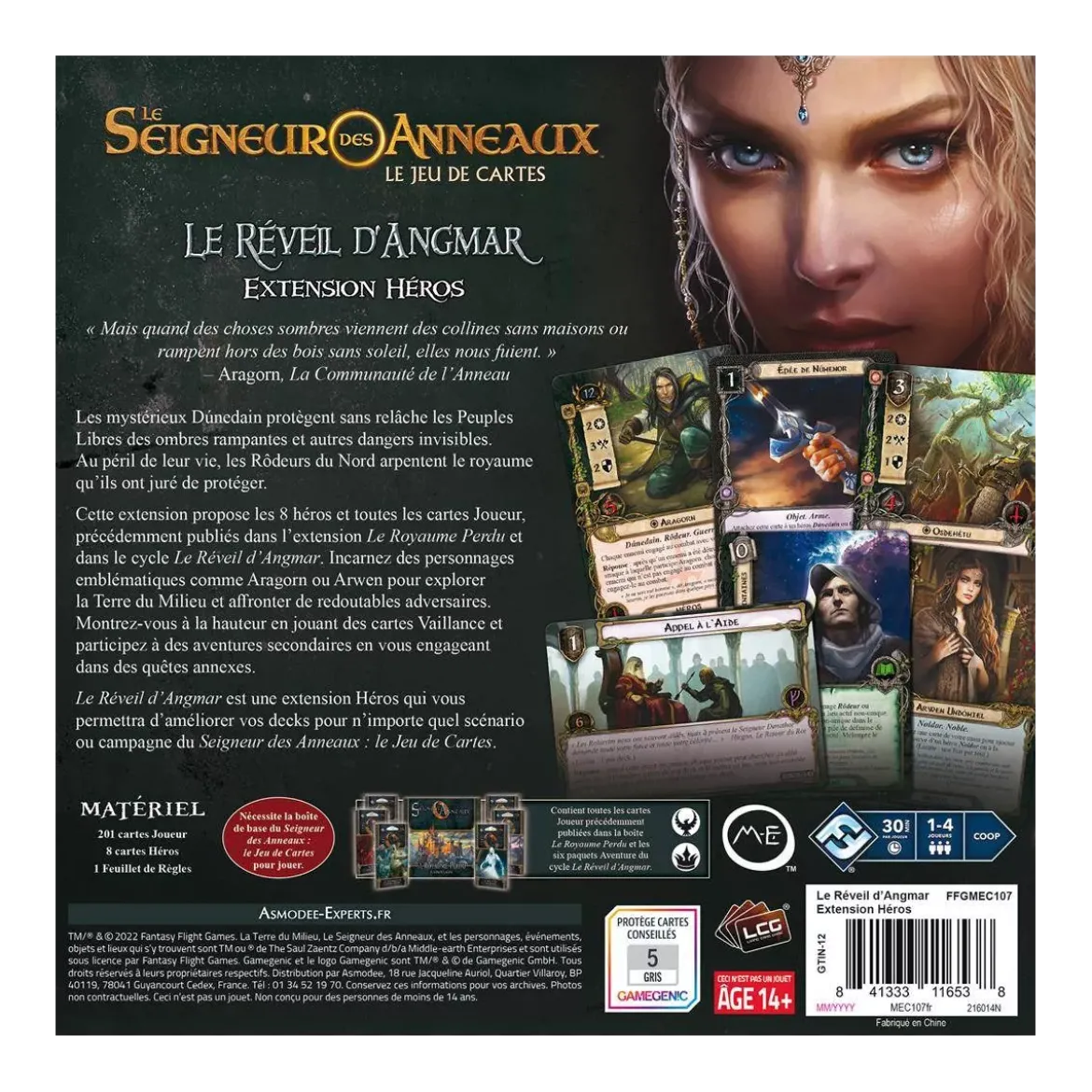 Le Seigneur des Anneaux JCE : Le Réveil d'Angmar - Extension Héros