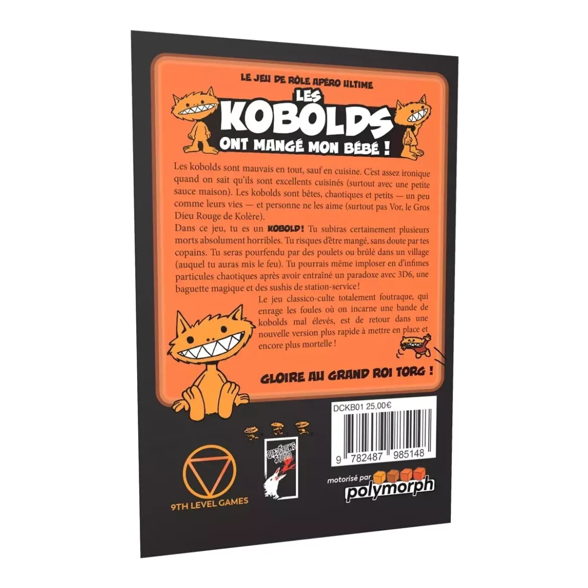 Les Kobolds ont mangé mon bébé ! - Le Livre Orange