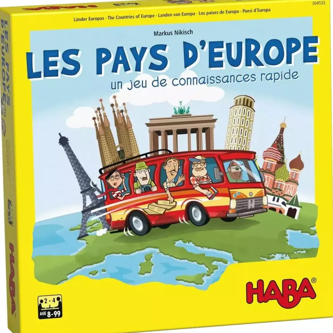 Les pays d'europe