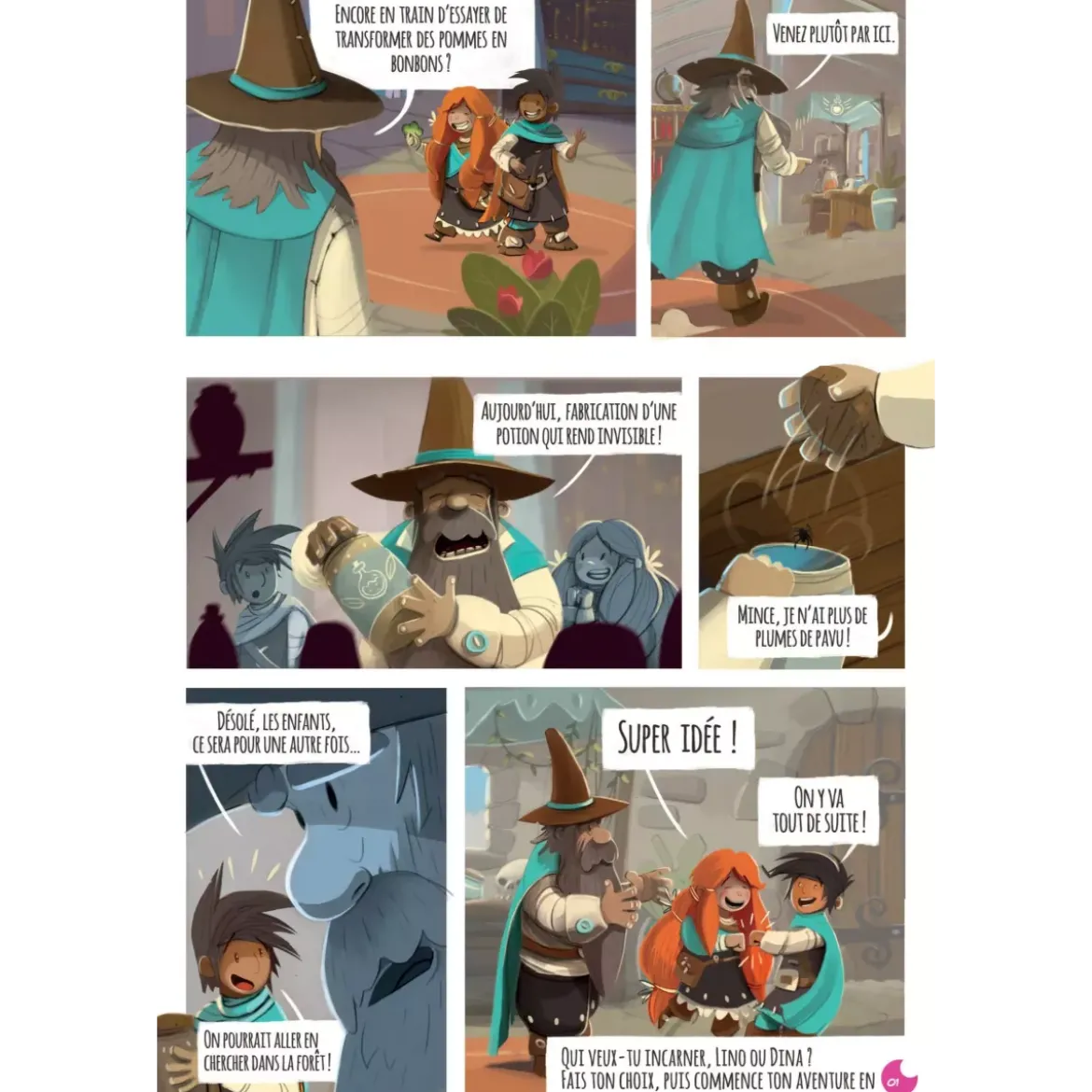 Les Petits Alchimistes - La Potion d'Invisibilité : La BD dont tu es le petit héros