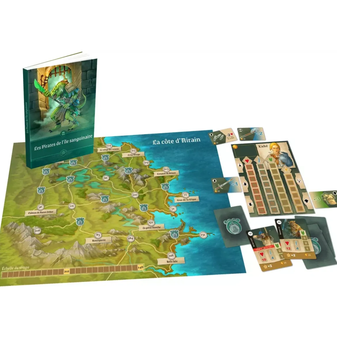 Les Pirates de l'île Sanguinaire - Livre Jeu Solo