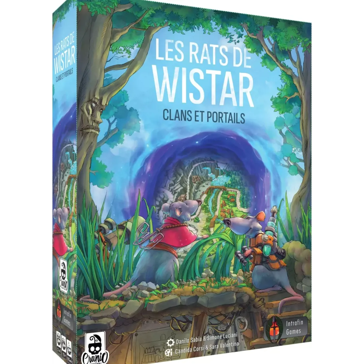 Les Rats de Wistar : Clans et Portails - Extension
