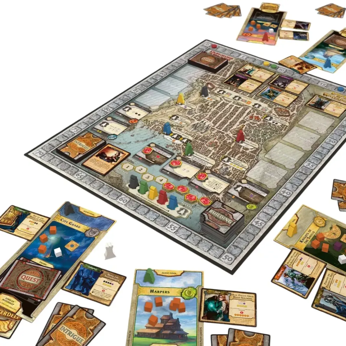 Les Seigneurs d'Eauprofonde - Jeu de Plateau