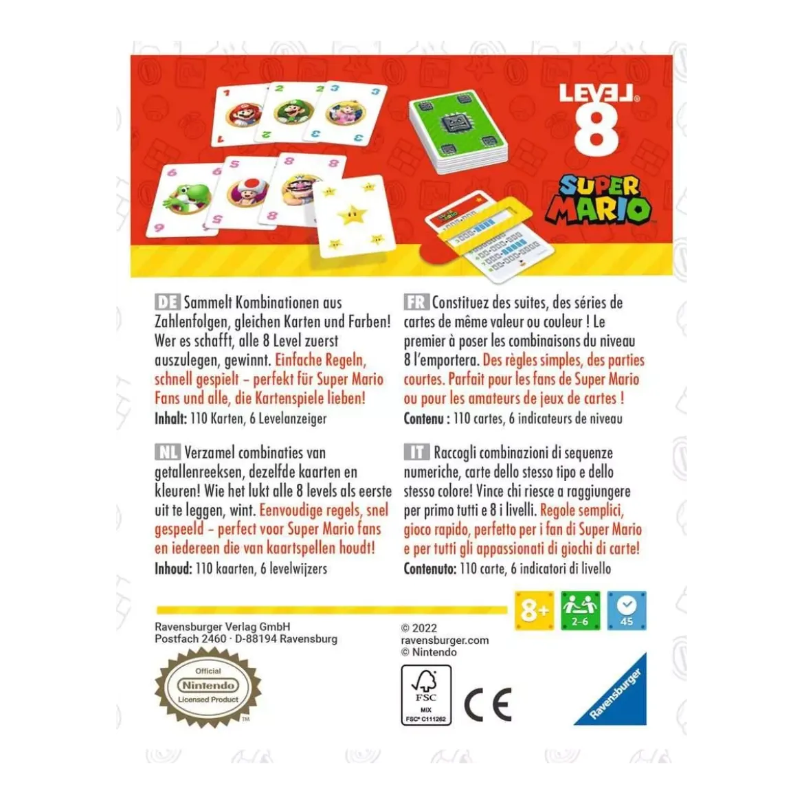 Level 8 Super Mario - Nouvelle Édition